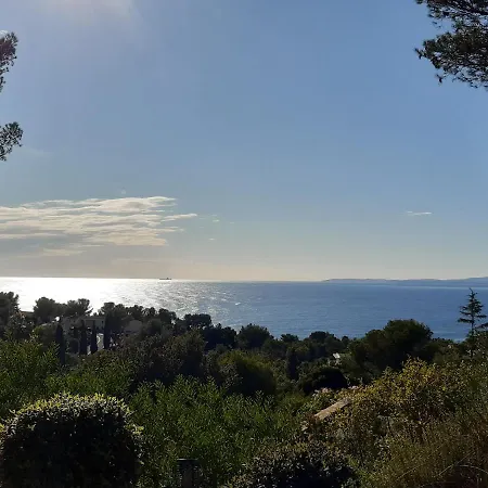 Villa Anadine - AIGUEBONNE BOULOURIS - PLEINE VUE MER - 4 PERSONNES - CLIMATISÉE - À 5 MIN À PIED DE LA PLAGE Saint-Raphaël Exterior foto