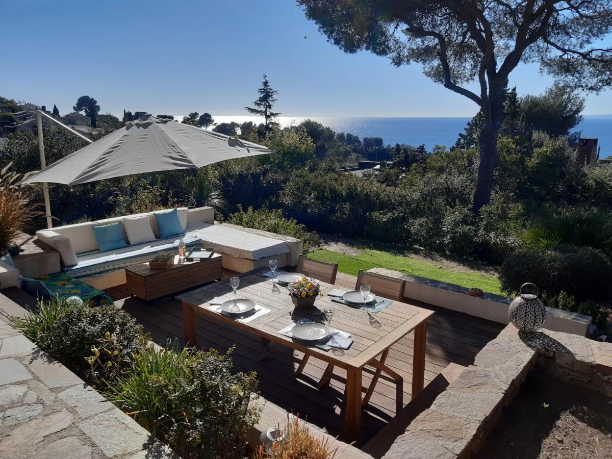 Villa Anadine - Aiguebonne Boulouris - Pleine Vue - A 5 Minutes A Pied De La - Climatisee