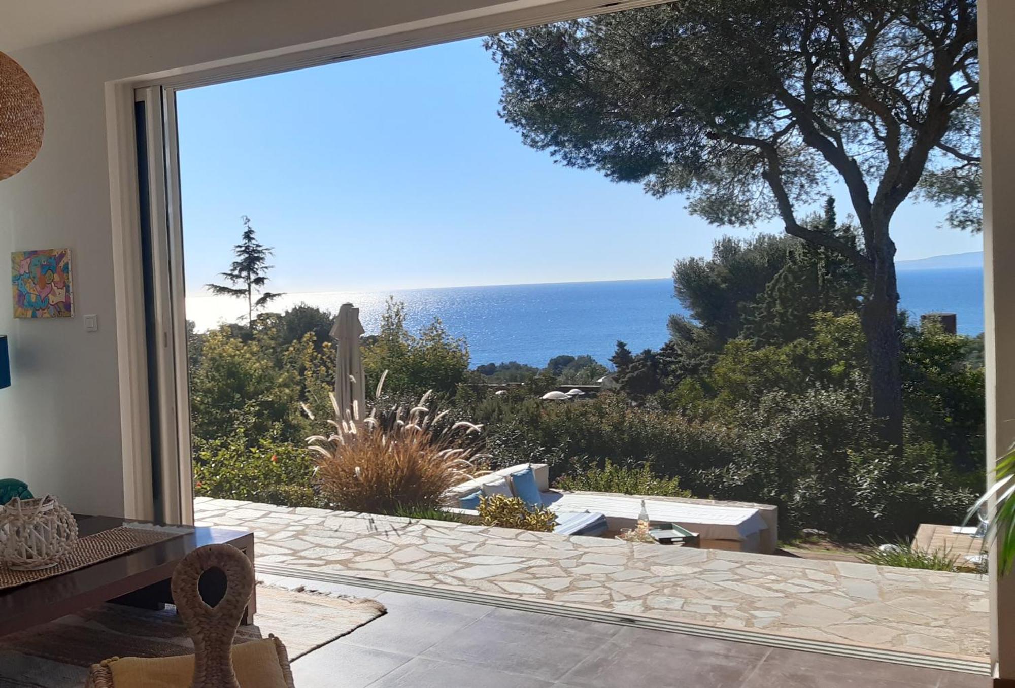 Villa Anadine - Aiguebonne Boulouris - Pleine Vue - A 5 Minutes A Pied De La - Climatisee *